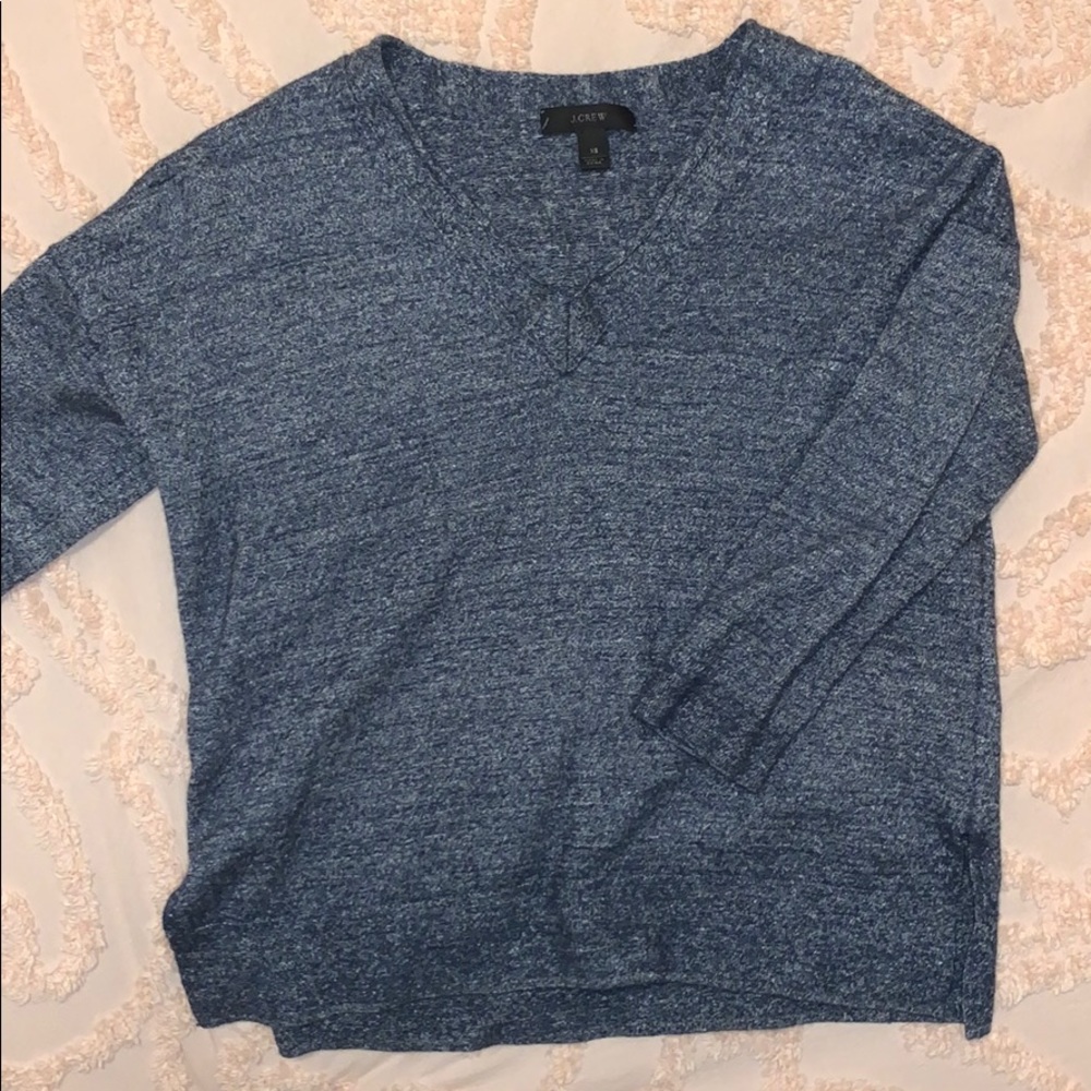 J Crew Midi Sleeve Top